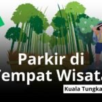 Parkir di Wisata Tungkal