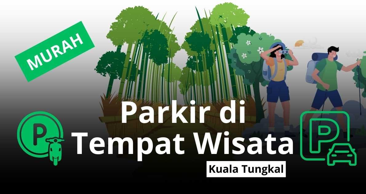 Parkir di Wisata Tungkal
